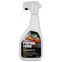 Spray Insecticide Anti Punaises de Lit - Pyretrix Turbo 500 ml
