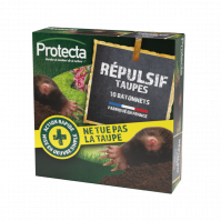 Répulsif taupes 10 bâtonnets