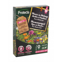 Bloemenmengsel Bijen En Vlinders