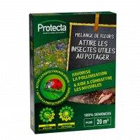 Melange de fleurs insectes utiles au potager Protecta