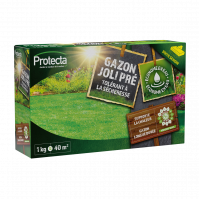 Gazon joli pré tolérant à la sécheresse boîte semoir 1kg