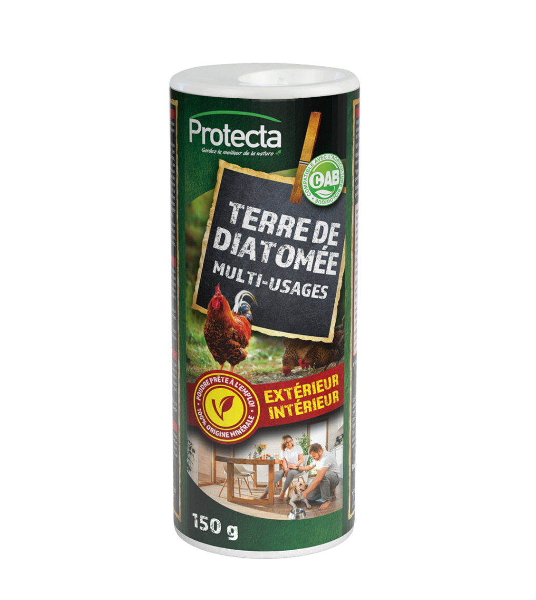 Poudre Terre de Diatomée Protecta, barrière minérale - Tout Pour Les  Nuisibles