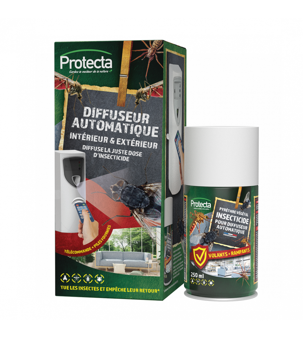 LOT DIFFUSEUR AUTOMATIQUE + INSECTICIDE 250 ML