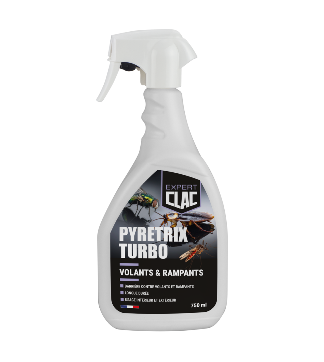Spray insecticide au pyrèthre volants et rampants Pyretrix Turbo – 750 ml main product photo